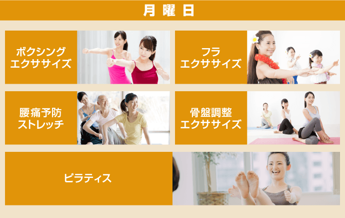 メインアリーナ おとな向け教室 月曜日